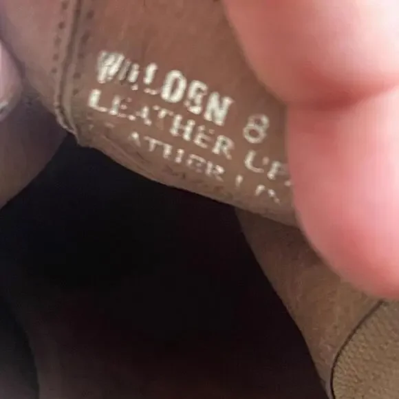 CHOCOLAT BLU ‘Walden’ Tan Suede Wedge Boots – Size 8 - Picture 8 of 8